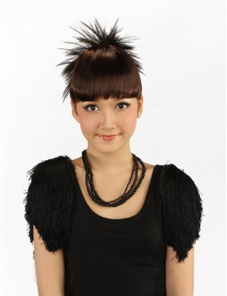 Wigs2you 接髪片 日本正品 中長 非主流日韓系百變髪繩 時尚 甜美可愛型WS-5020-SB